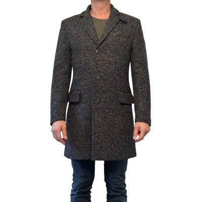 Karl Lagerfeld Jacket/Coat Wool in Grey