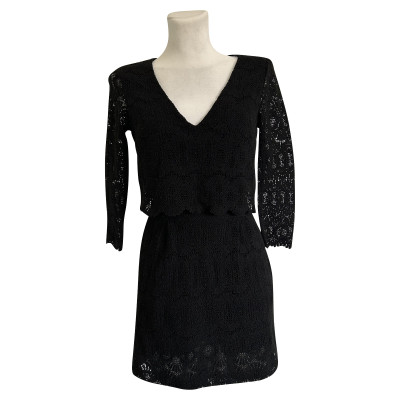 Sézane Dress Cotton in Black